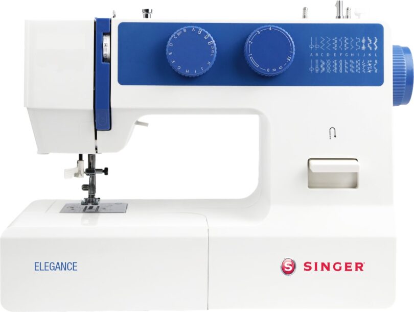 Singer Elegance Sewing Machine with 36 sewing functions ,24 Built In Stitches & Auto needle threading makes sewing easier.